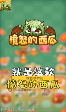 愤怒的西瓜红包版  v1.0图1