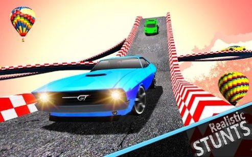 超级赛道汽车跳跃3D  v0.1图1