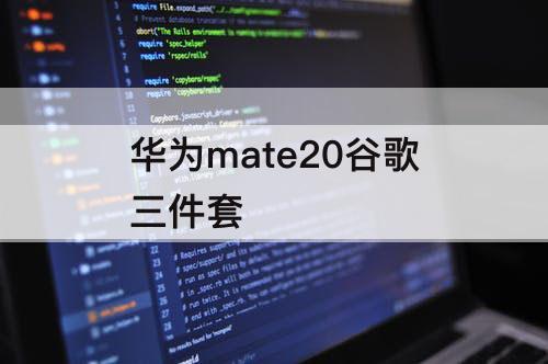 华为mate20谷歌三件套