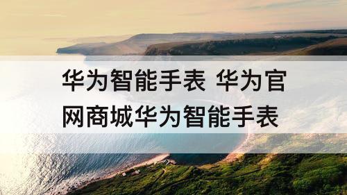 华为智能手表 华为官网商城华为智能手表