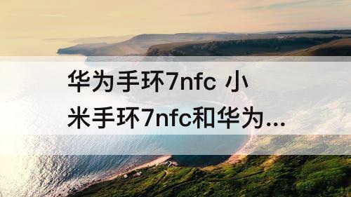 华为手环7nfc 小米手环7nfc和华为手环7NFC区别