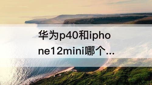 华为p40和iphone12mini哪个好?