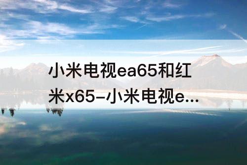 小米电视ea65和红米x65-小米电视ea65和红米x65哪个好